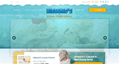 Desktop Screenshot of hibbardscustard.com